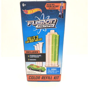 Hot Wheels Fusion Factory Color Refill Kit | GREEN | Asst DGC99 | DGD01 | NEW